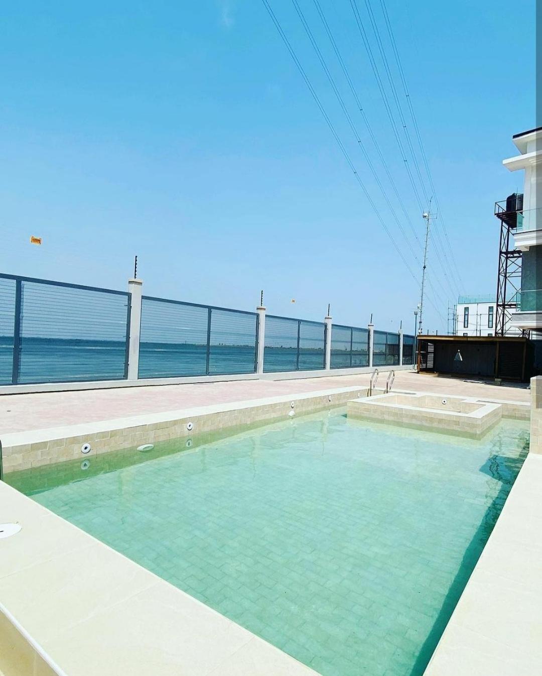 Stylish Modern Studio Apartment-Banana Island Lagos Exterior foto