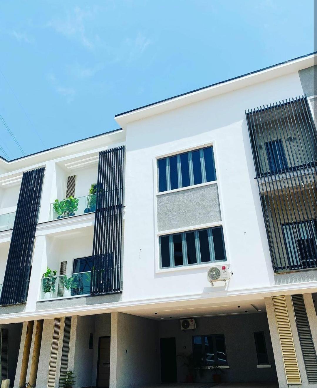 Stylish Modern Studio Apartment-Banana Island Lagos Exterior foto